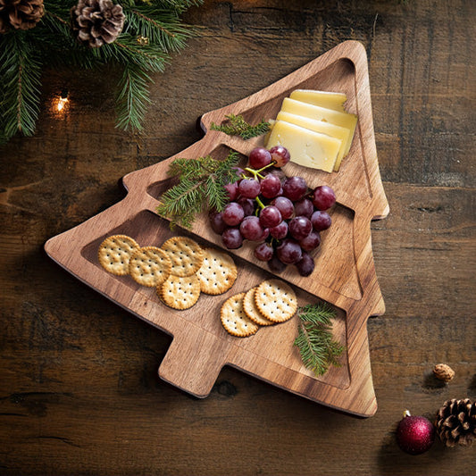 Paxley Christmas Tree Serving Plate