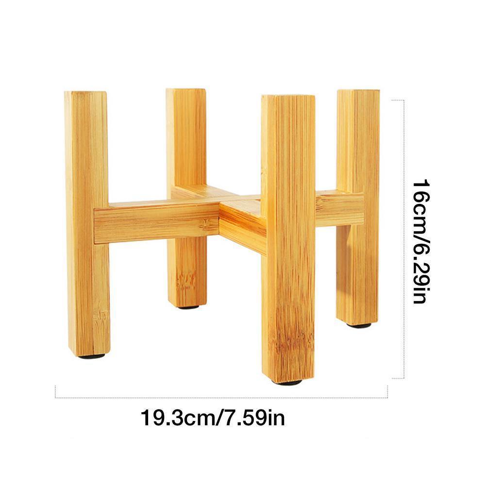 Paxley | Plant Stand | Bamboo Construction | Indoor Holder