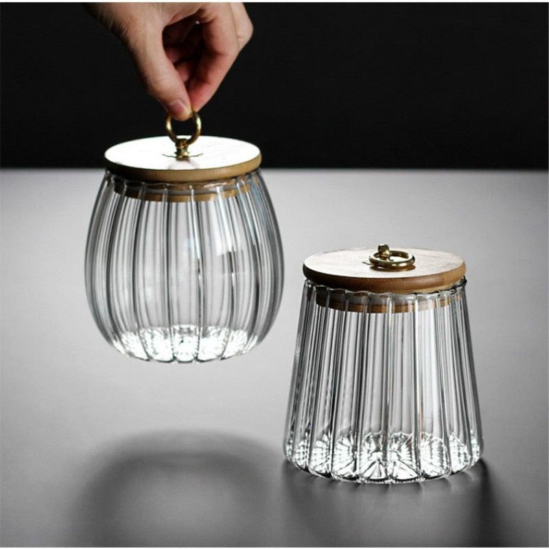 Paxley | Glass Containers with Lid | Elegant and Airtight Storage