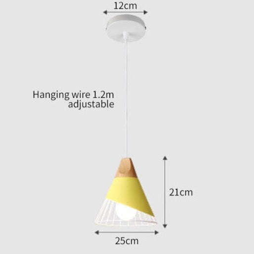 Paxley | Hanging Pendant Lamp Yellow