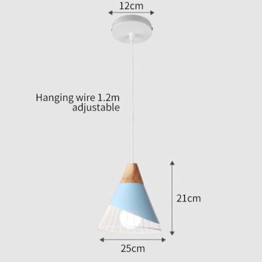 Paxley | Hanging Pendant Lamp Blue