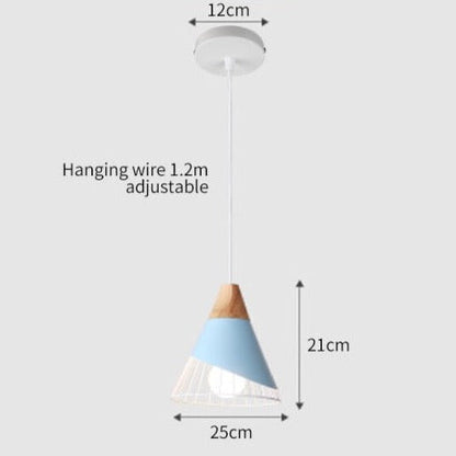 Paxley | Hanging Pendant Lamp Blue