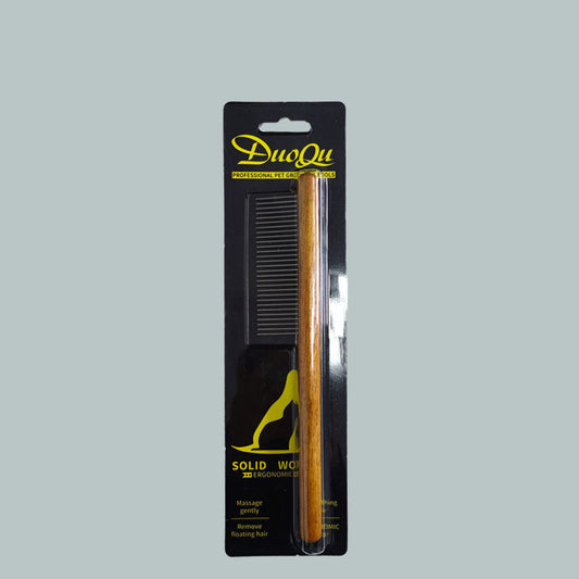 Paxley Knot Comb with Wooden Handle