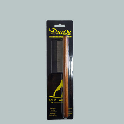 Paxley Knot Comb with Wooden Handle