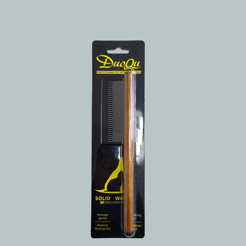 Paxley Knot Comb with Wooden Handle